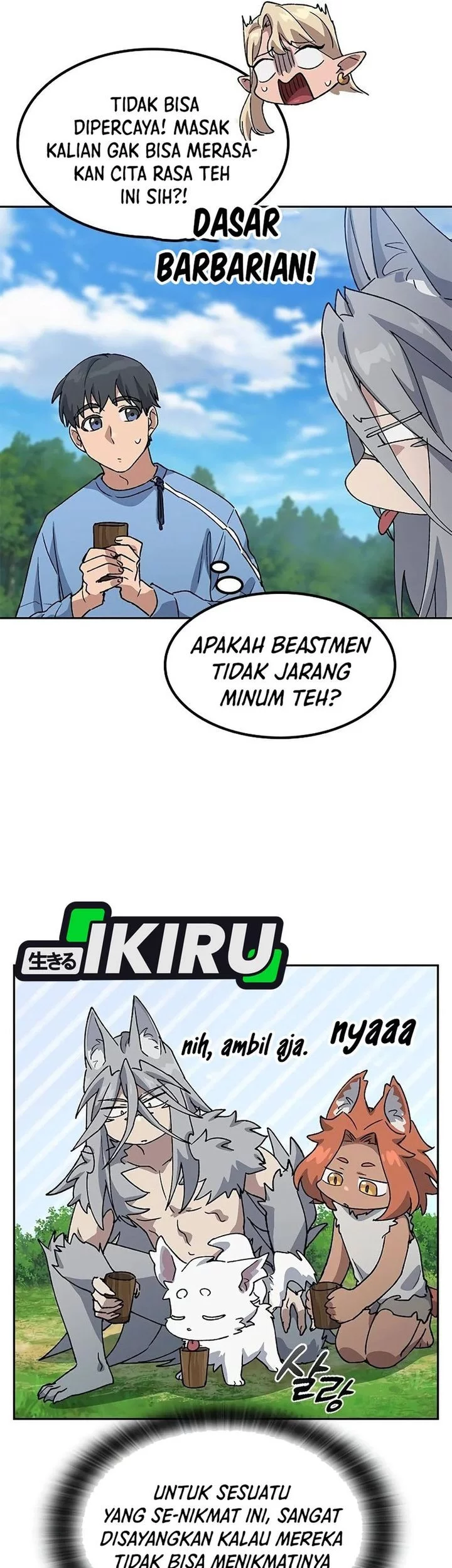 Healing Life Through Camping in Another World Chapter 71 Gambar 48