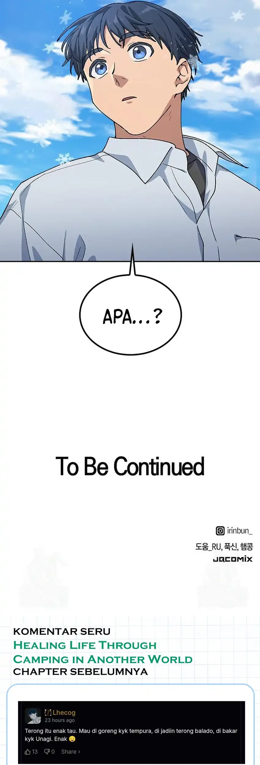 Healing Life Through Camping in Another World Chapter 86 Gambar 85