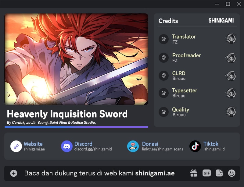 Komik Heavenly Inquisition Sword Chapter 124 gambar nomor 1