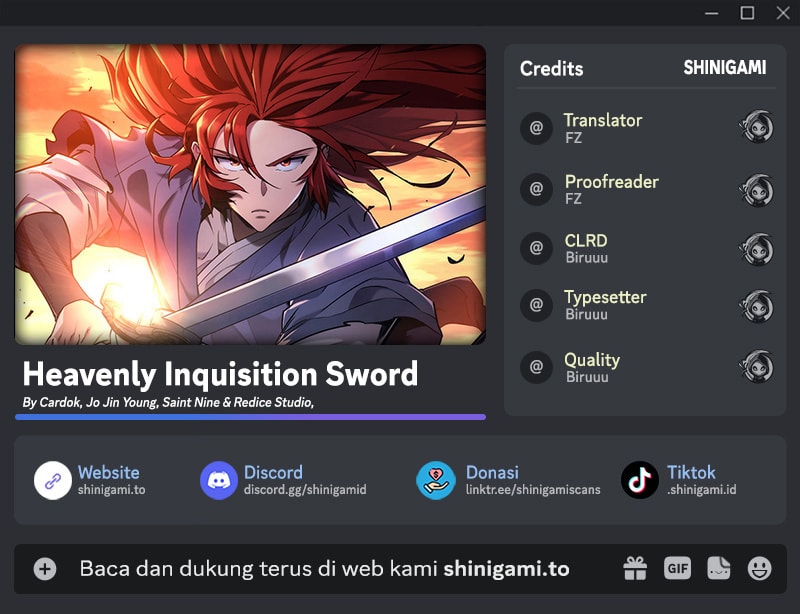 Komik Heavenly Inquisition Sword Chapter 126 gambar nomor 1