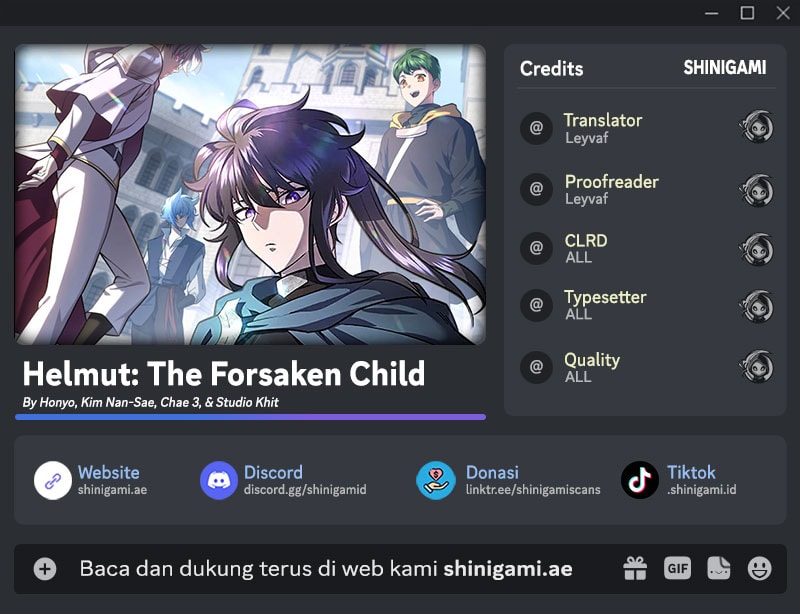 Komik Helmut: The Forsaken Child Chapter 91 gambar nomor 1