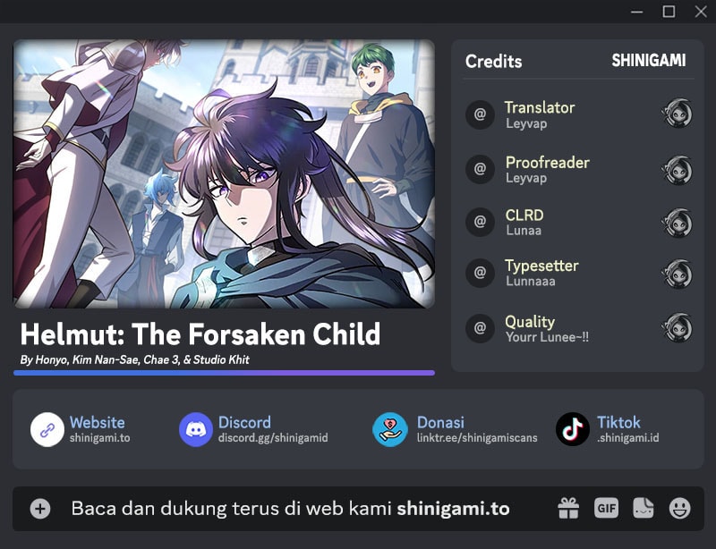 Komik Helmut: The Forsaken Child Chapter 98 gambar nomor 1