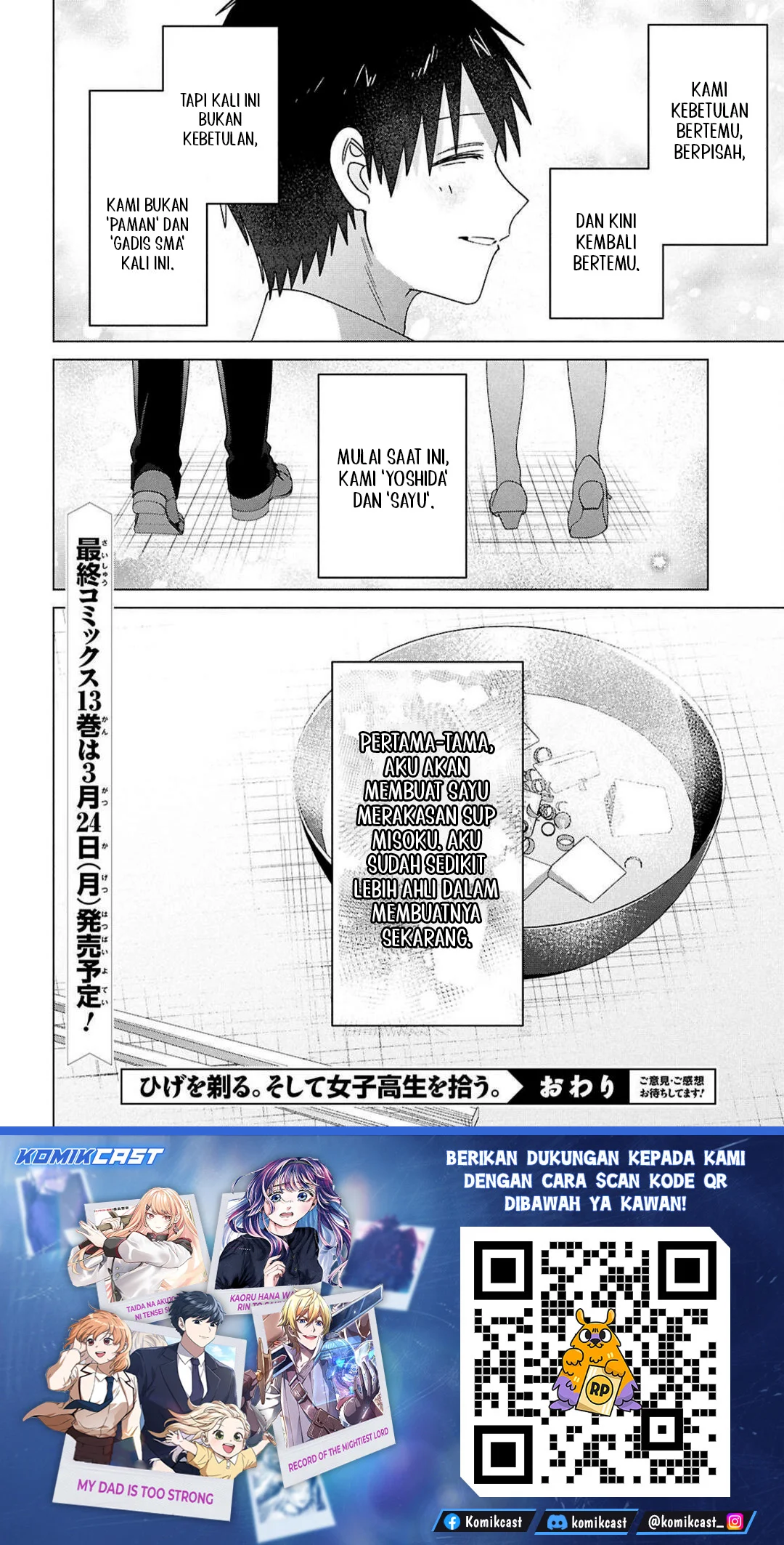 Hige Wo Soru. Soshite Joshikosei Wo Hirou. Chapter 67 Gambar 41