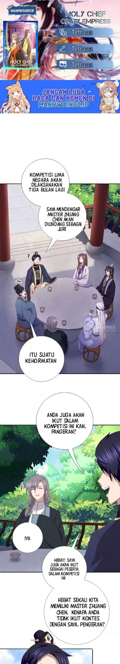 Komik Holy Chef, Crazy Empress Chapter 122 gambar nomor 1