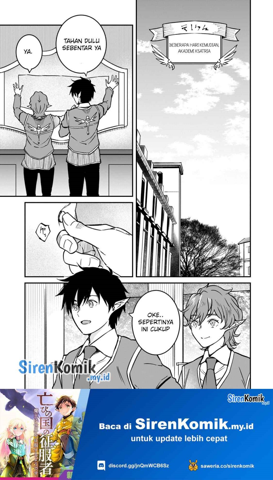 Horobi no Kuni no Seifukusha – Maou wa Sekai wo Seifuku suru you desu Chapter 32 Gambar 16