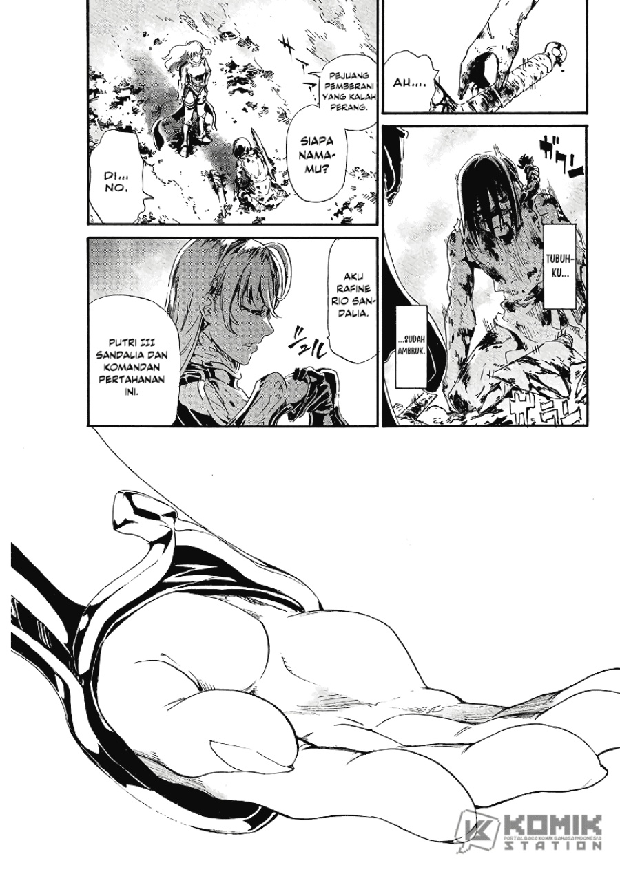 Horyo Eiyuu: Sute koma ni sareta Kendo wa Tekikoku de Nariagaru Chapter 1 Gambar 42