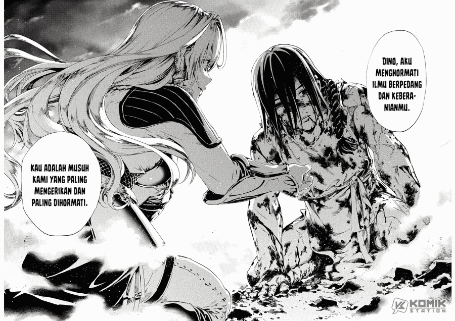 Horyo Eiyuu: Sute koma ni sareta Kendo wa Tekikoku de Nariagaru Chapter 1 Gambar 43