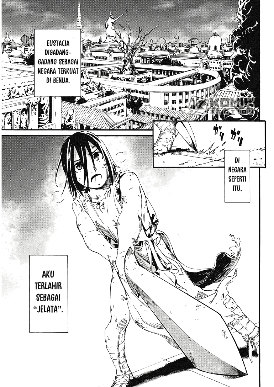 Horyo Eiyuu: Sute koma ni sareta Kendo wa Tekikoku de Nariagaru Chapter 1 Gambar 8