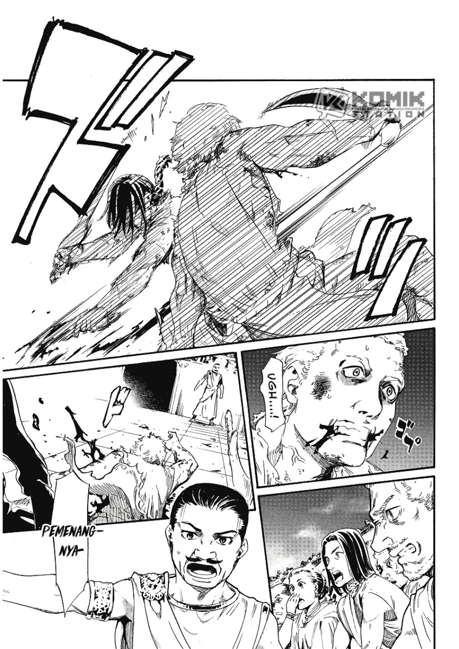 Horyo Eiyuu: Sute koma ni sareta Kendo wa Tekikoku de Nariagaru Chapter 1 Gambar 14