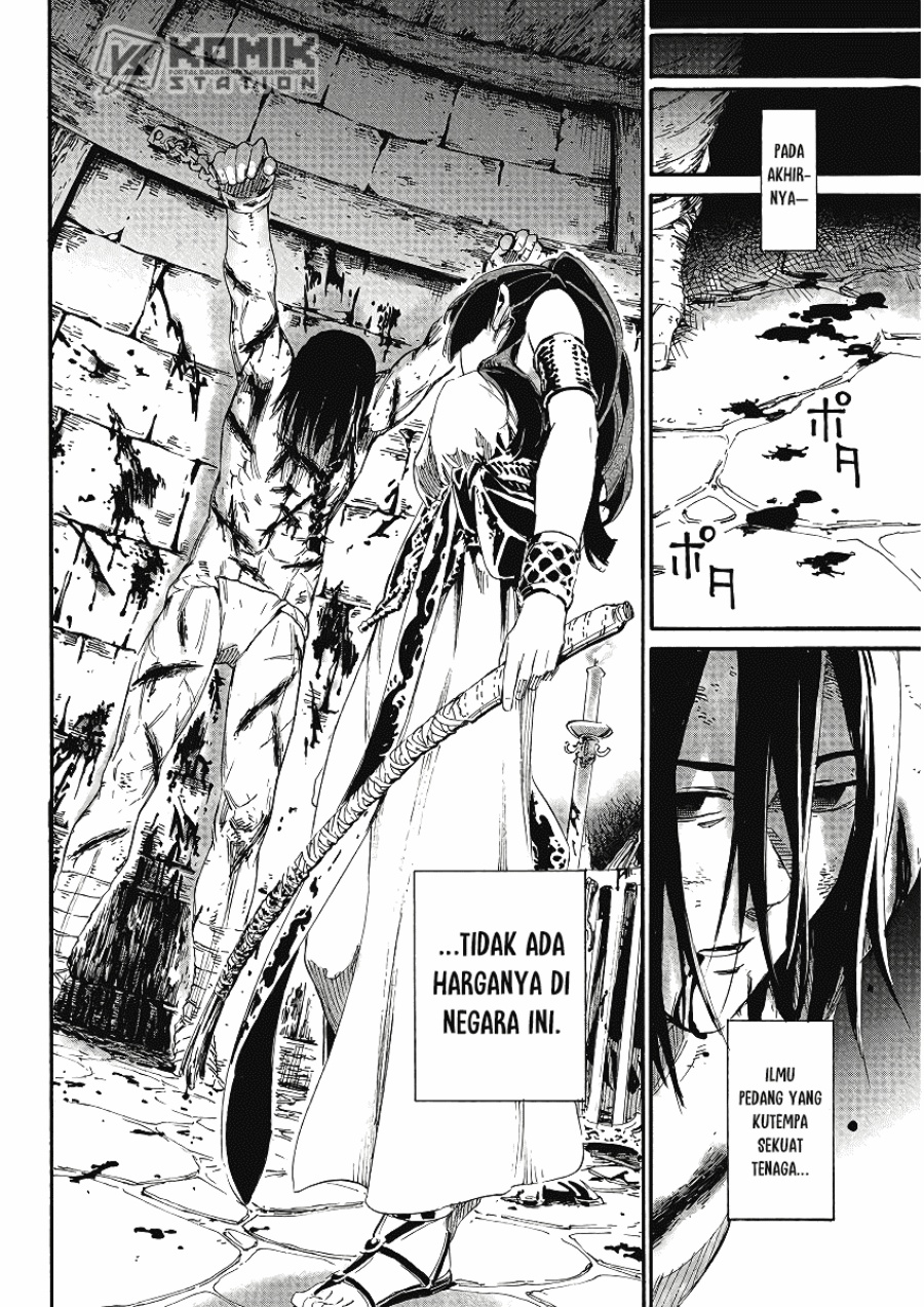 Horyo Eiyuu: Sute koma ni sareta Kendo wa Tekikoku de Nariagaru Chapter 1 Gambar 20