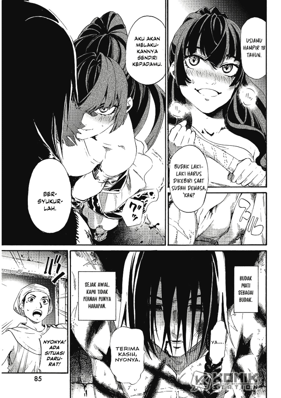 Horyo Eiyuu: Sute koma ni sareta Kendo wa Tekikoku de Nariagaru Chapter 1 Gambar 21