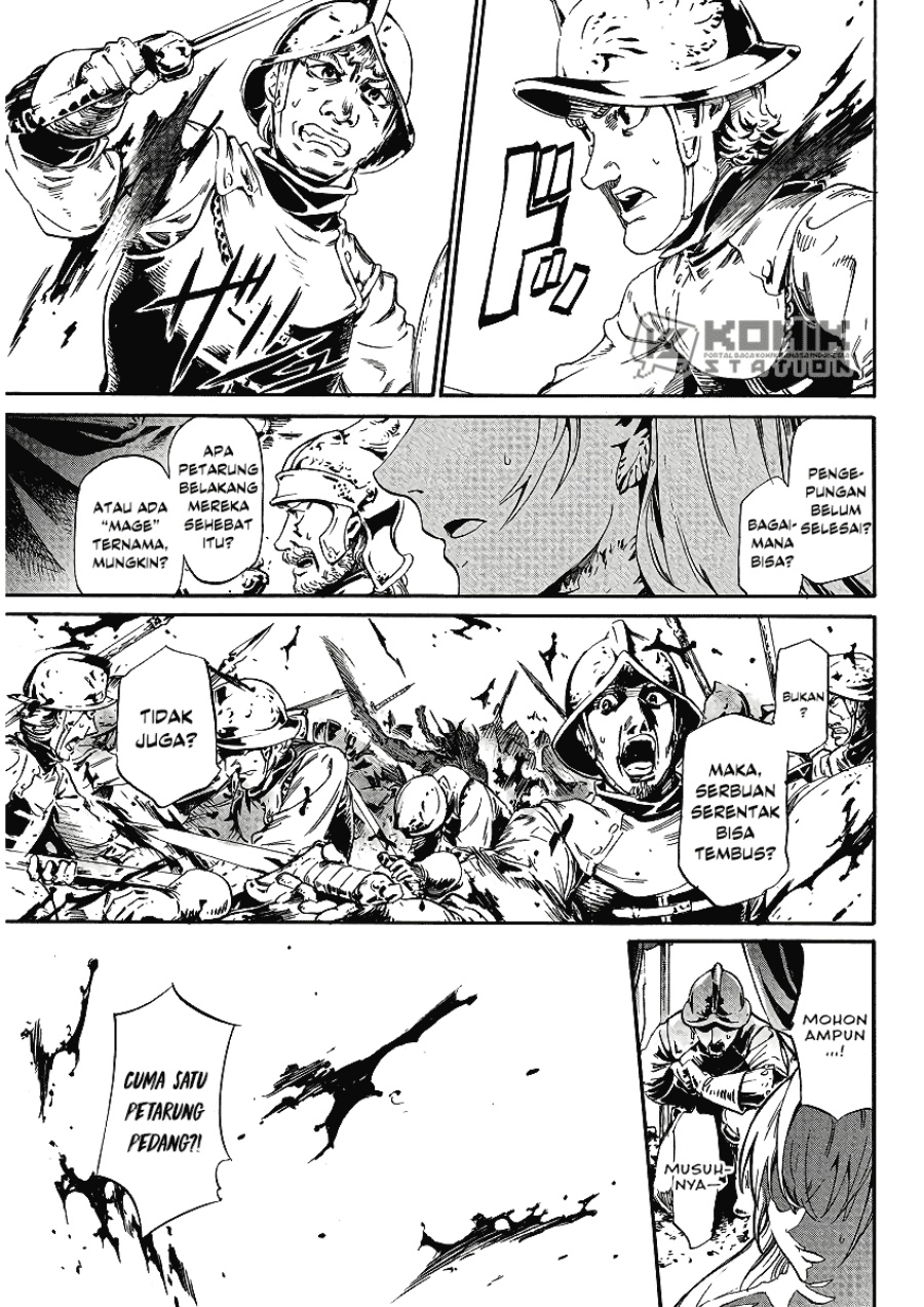 Horyo Eiyuu: Sute koma ni sareta Kendo wa Tekikoku de Nariagaru Chapter 1 Gambar 3