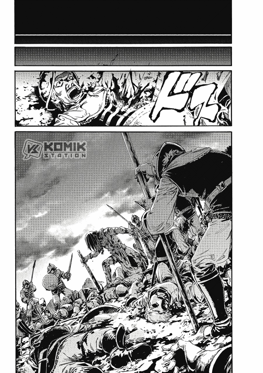 Horyo Eiyuu: Sute koma ni sareta Kendo wa Tekikoku de Nariagaru Chapter 1 Gambar 30