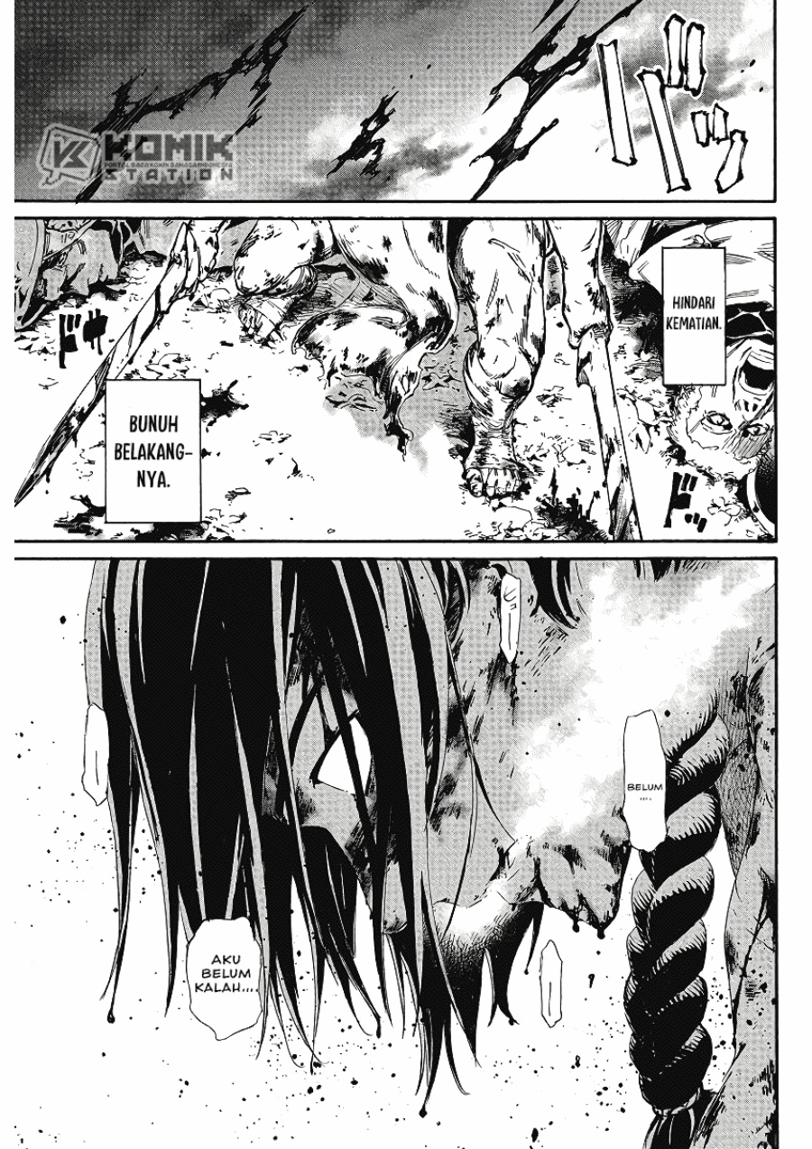 Horyo Eiyuu: Sute koma ni sareta Kendo wa Tekikoku de Nariagaru Chapter 1 Gambar 36