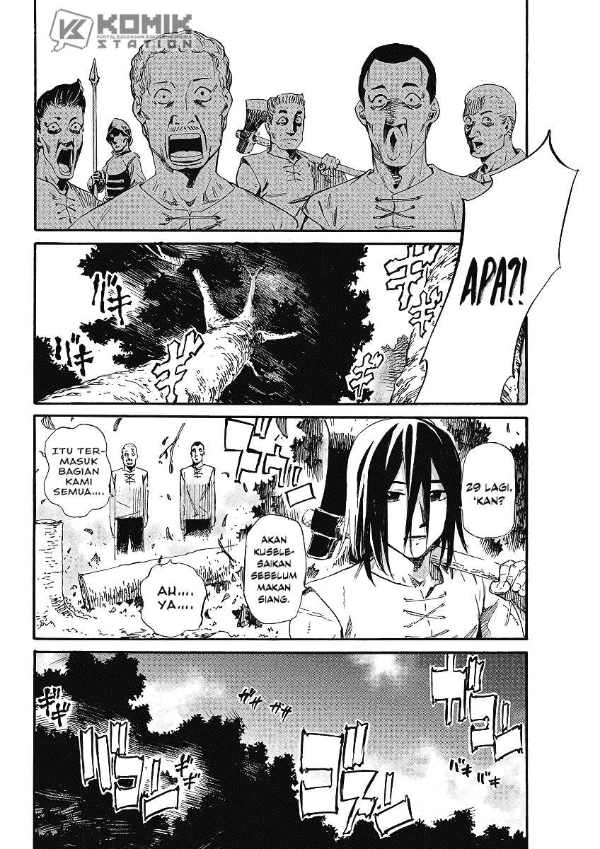 Horyo Eiyuu: Sute koma ni sareta Kendo wa Tekikoku de Nariagaru Chapter 2 Gambar 12