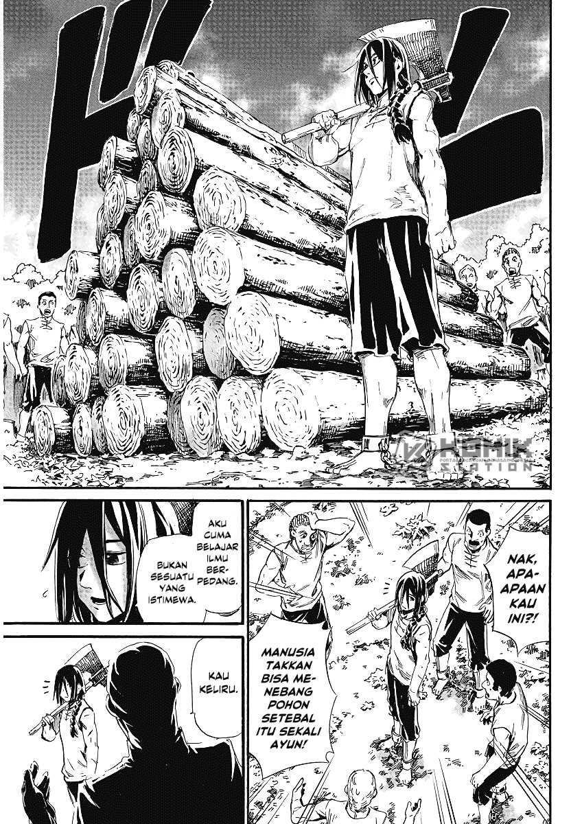 Horyo Eiyuu: Sute koma ni sareta Kendo wa Tekikoku de Nariagaru Chapter 2 Gambar 13