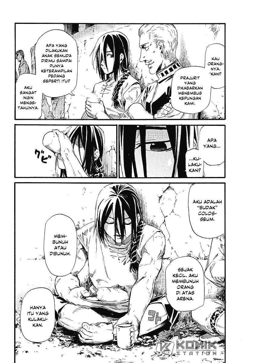 Horyo Eiyuu: Sute koma ni sareta Kendo wa Tekikoku de Nariagaru Chapter 2 Gambar 16