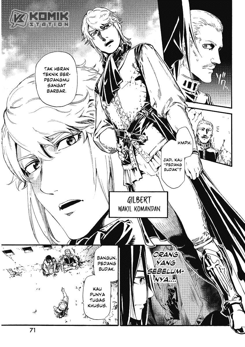 Horyo Eiyuu: Sute koma ni sareta Kendo wa Tekikoku de Nariagaru Chapter 2 Gambar 17