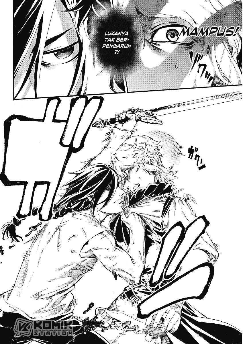 Horyo Eiyuu: Sute koma ni sareta Kendo wa Tekikoku de Nariagaru Chapter 2 Gambar 29