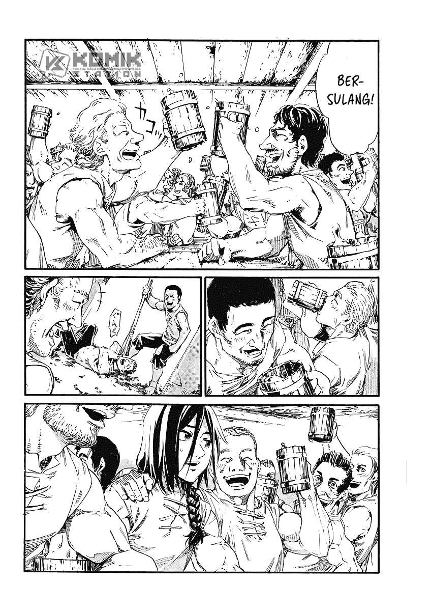 Horyo Eiyuu: Sute koma ni sareta Kendo wa Tekikoku de Nariagaru Chapter 2 Gambar 35