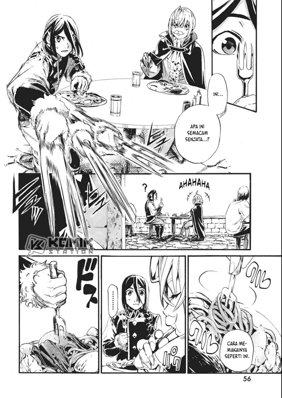 Horyo Eiyuu: Sute koma ni sareta Kendo wa Tekikoku de Nariagaru Chapter 5 Gambar 13