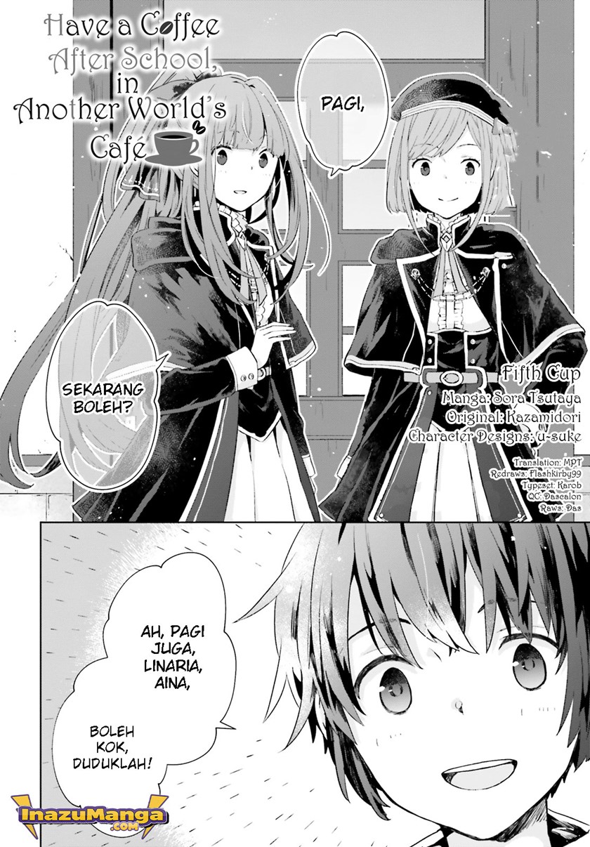 Houkago wa, Isekai Kissa de Coffee wo Chapter 5 Gambar 3