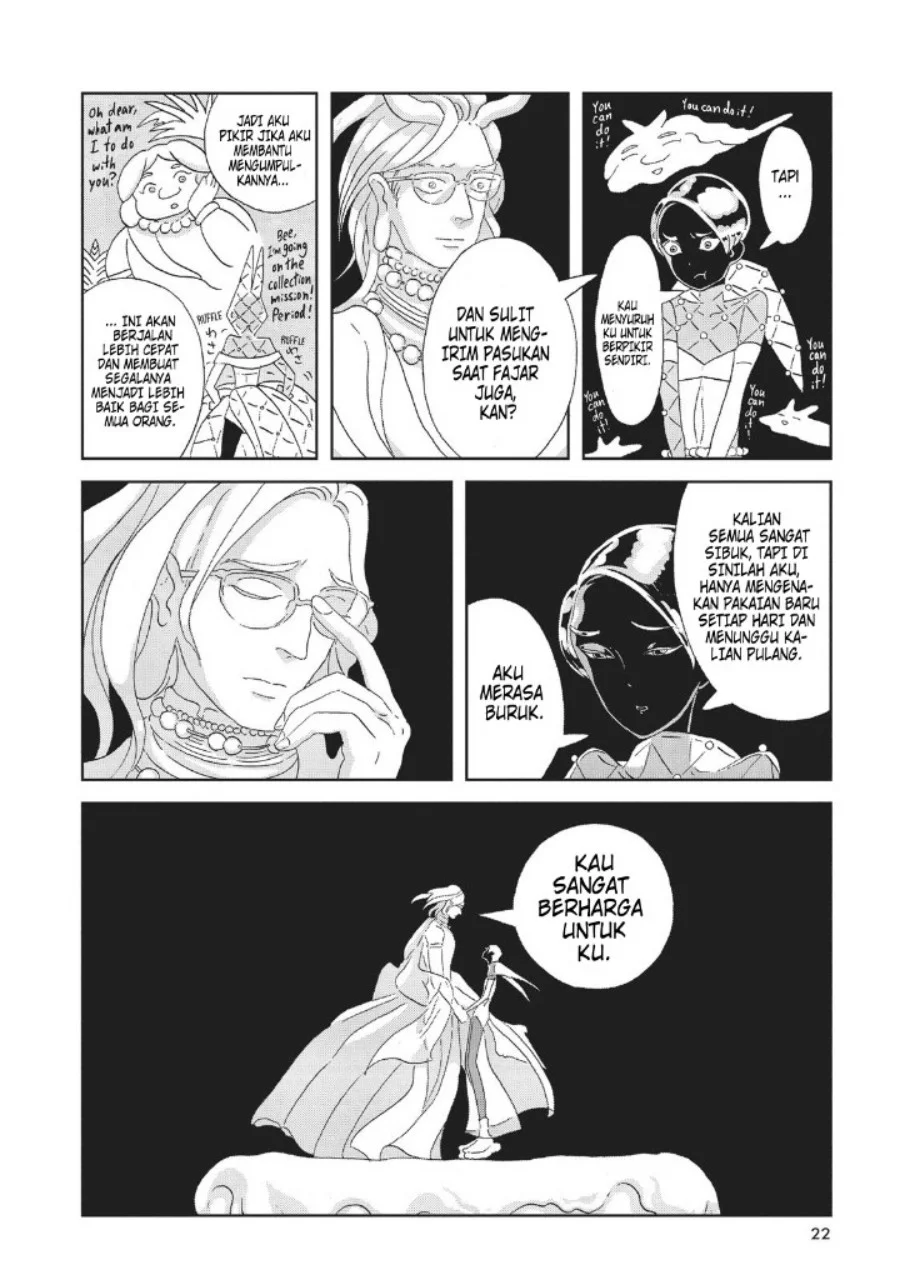 Houseki no Kuni Chapter 71 Gambar 20