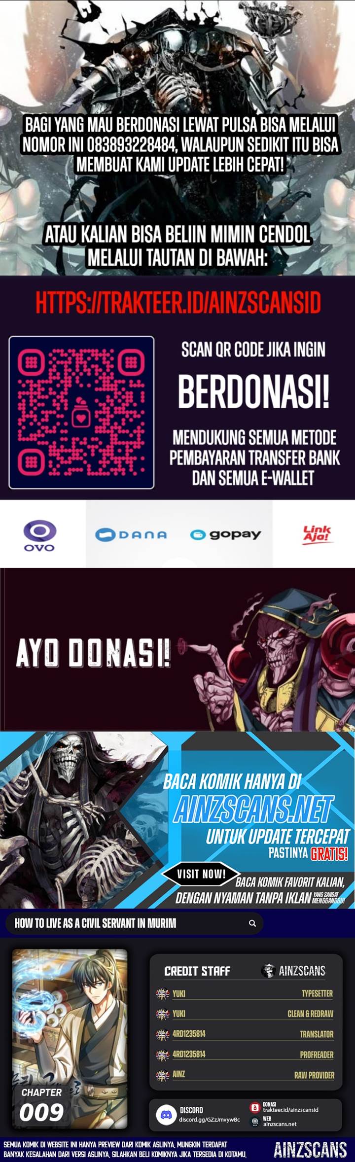 Komik How to Live as a Civil Servant in Murim Chapter 9 gambar nomor 1