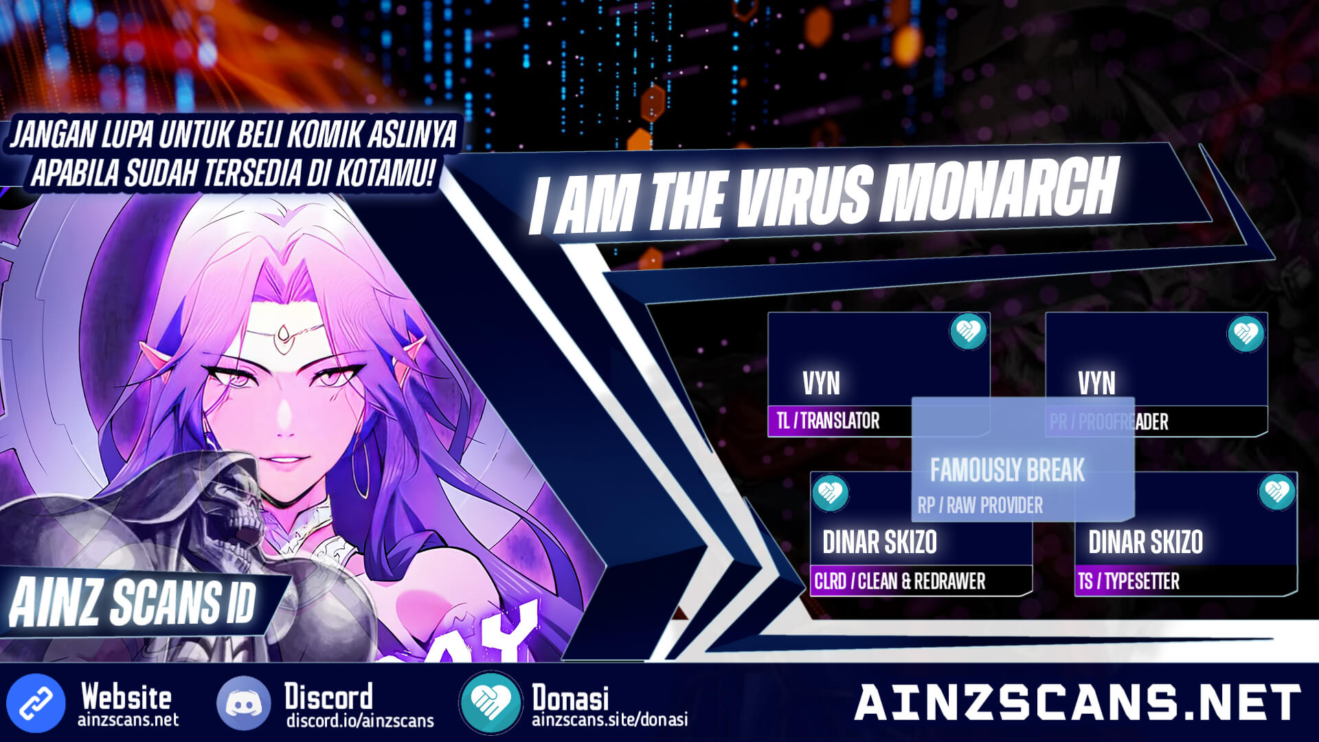 Komik I Am the Virus Monarch Chapter 57 gambar nomor 1