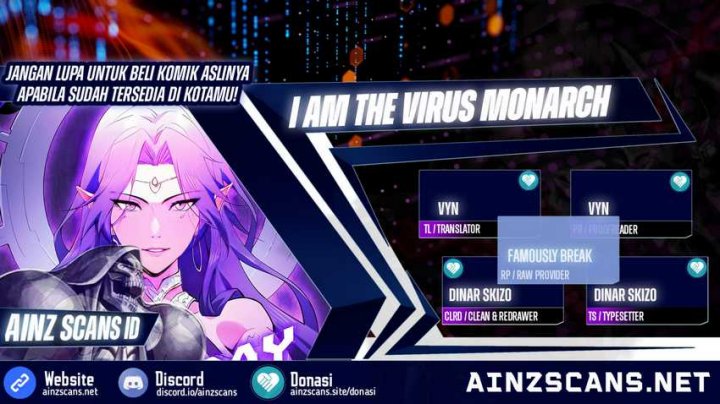 Komik I Am the Virus Monarch Chapter 68 gambar nomor 1