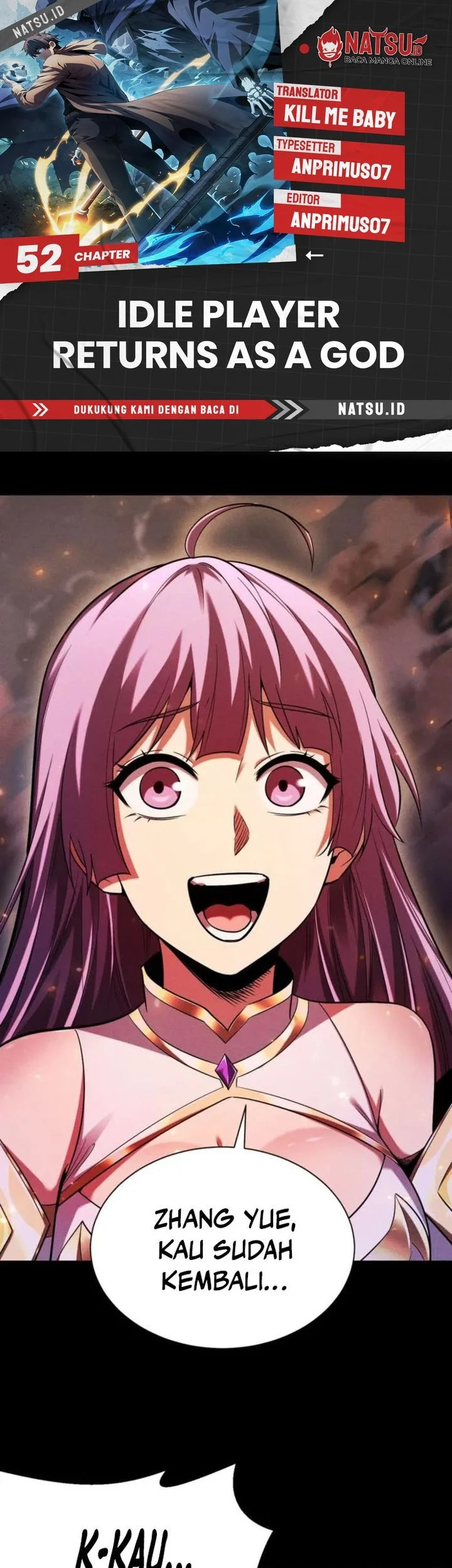 Komik I Awoke as a God After Auto Battling For a Million Years (Idle Player Returns as a God) Chapter 52 gambar nomor 1