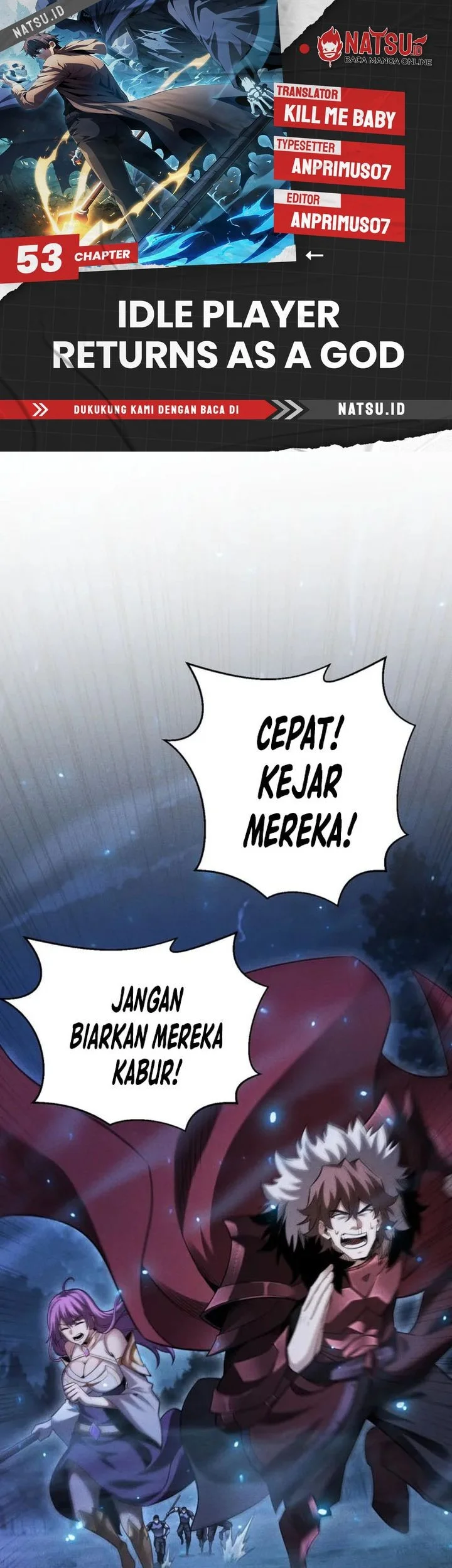 Komik I Awoke as a God After Auto Battling For a Million Years (Idle Player Returns as a God) Chapter 53 gambar nomor 1