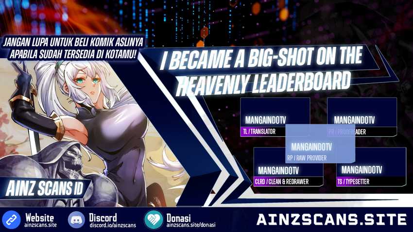 Komik I Became a Big-Shot on the Heavenly Leaderboard Chapter 1 gambar nomor 1