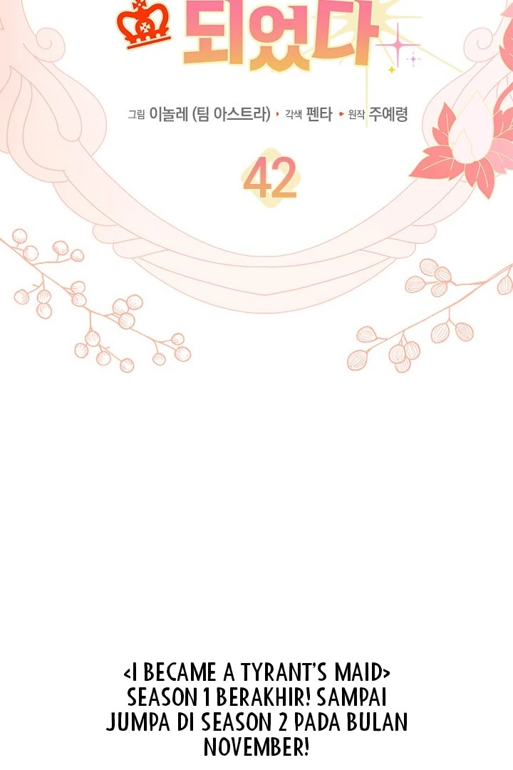 I Became a Tyrant’s Maid Chapter 42 Gambar 100