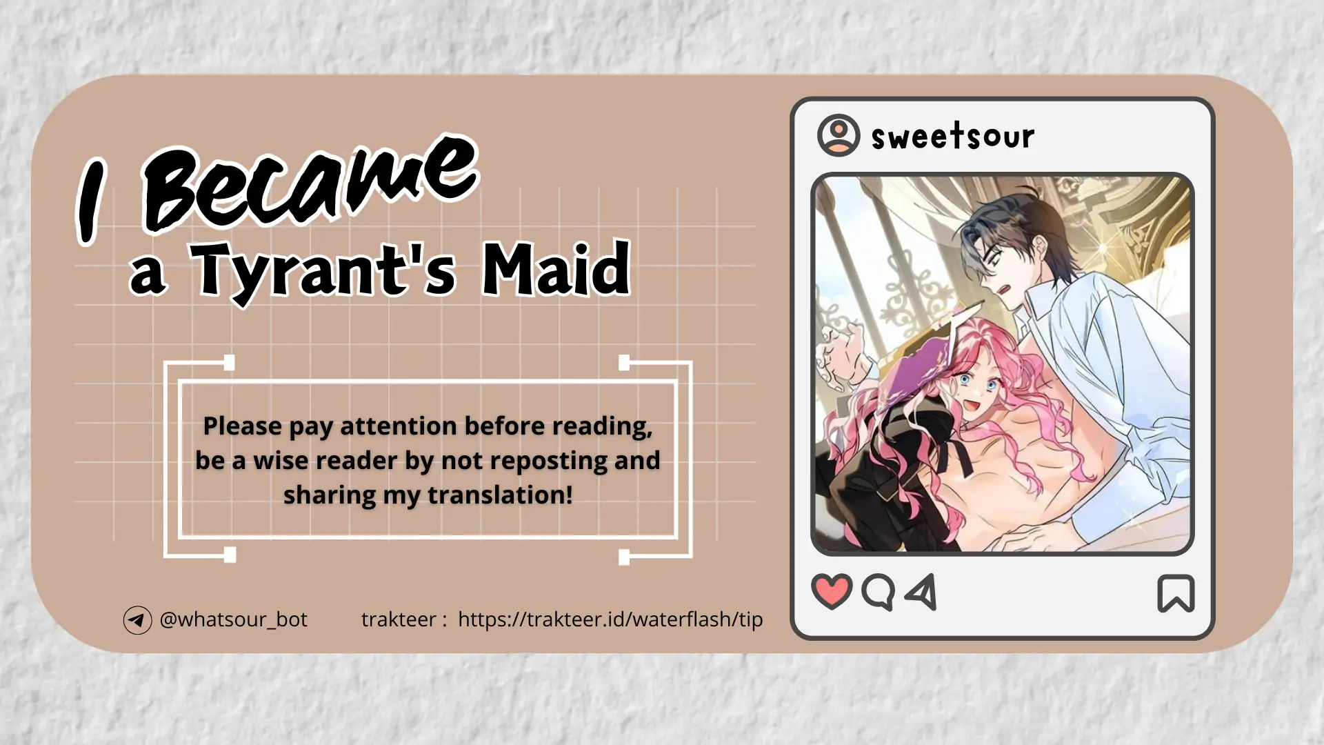 Komik I Became a Tyrant’s Maid Chapter 65 gambar nomor 1