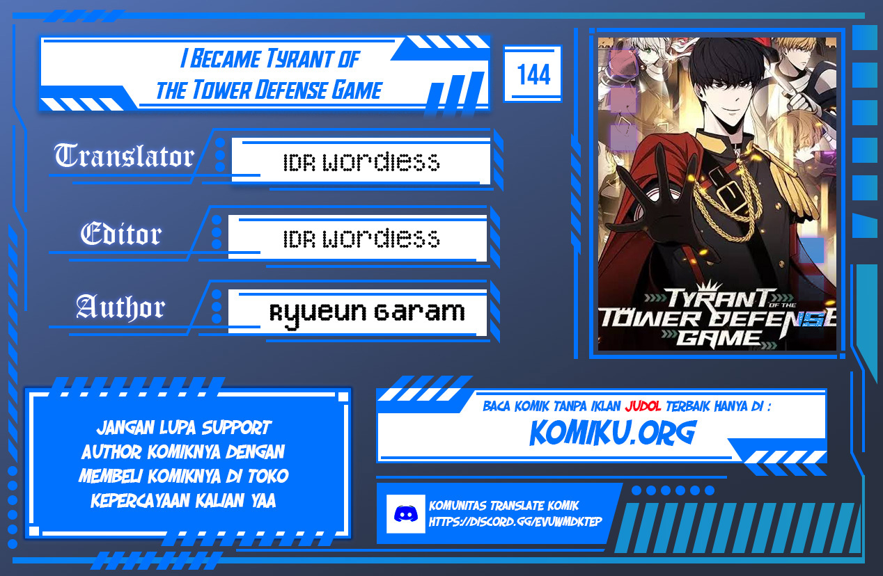 Komik I Became the Tyrant of a Defense Game Chapter 144 gambar nomor 1
