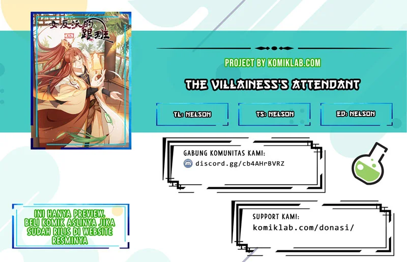 Komik I Became the Attendant of the Villainess Chapter 2 gambar nomor 1