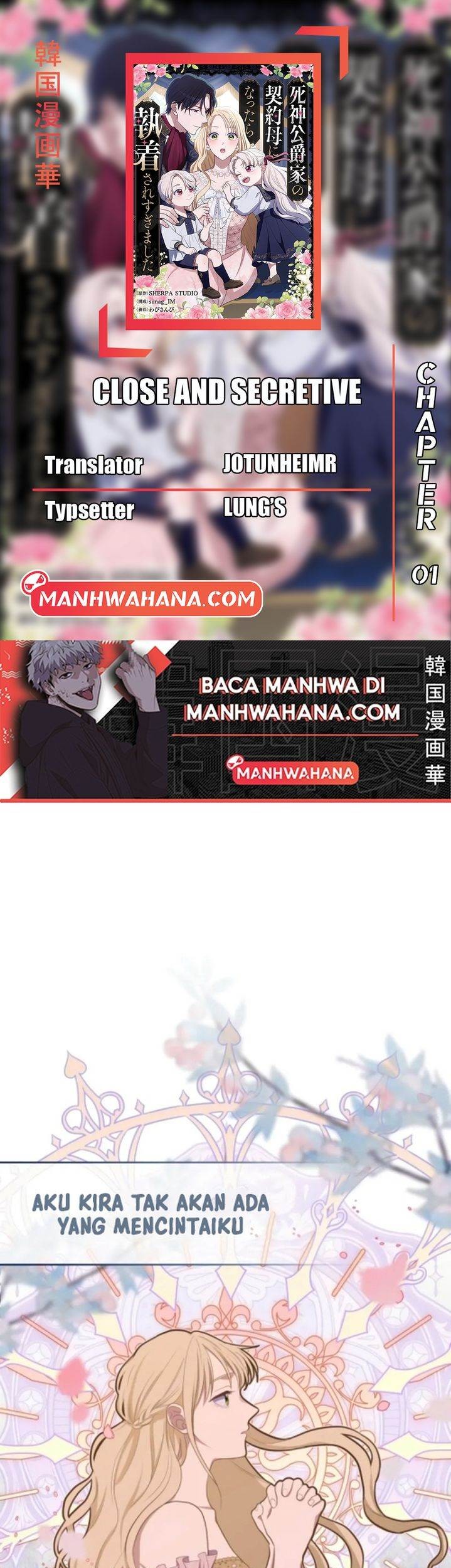 Komik I Became the Contract Mother of the Grim Reaper Duke’s Family and They Became Obsessed With Me Chapter 1 gambar nomor 1