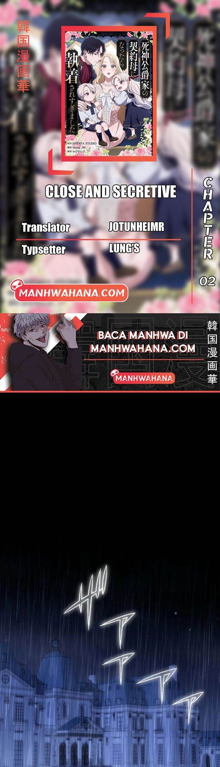 Komik I Became the Contract Mother of the Grim Reaper Duke’s Family and They Became Obsessed With Me Chapter 2 gambar nomor 1