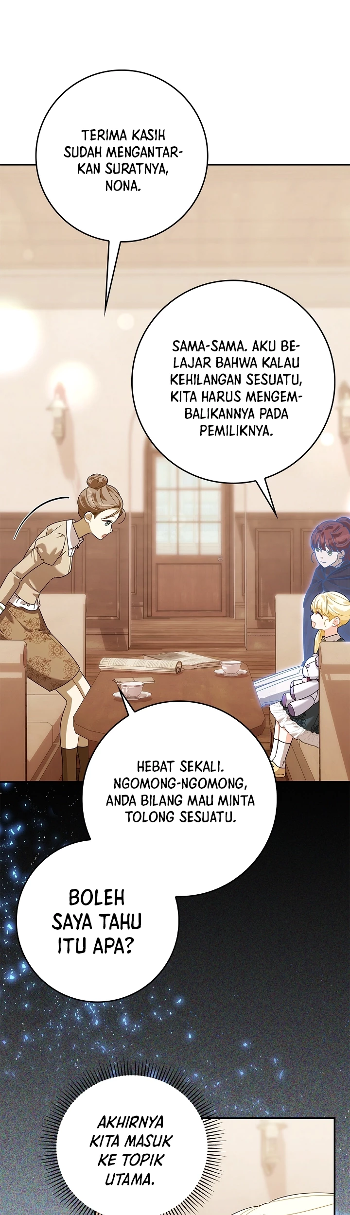 I Became the Daughter of a Ghost Duke Chapter 27 Gambar 46