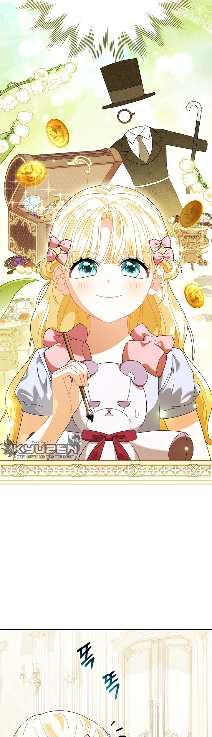 I Became the Daughter of a Ghost Duke Chapter 28 Gambar 52