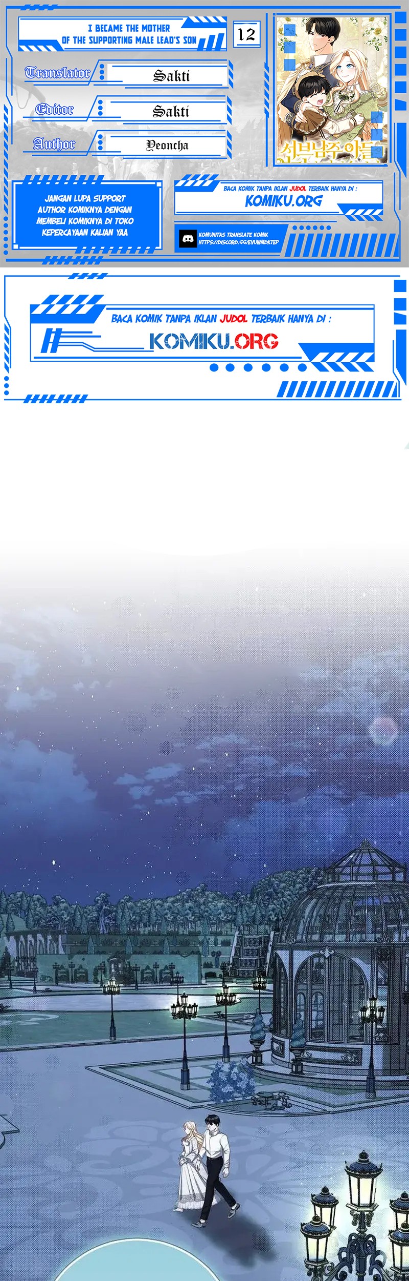 Komik I Became the Mother of the Supporting Male Lead's Son Chapter 12 gambar nomor 1