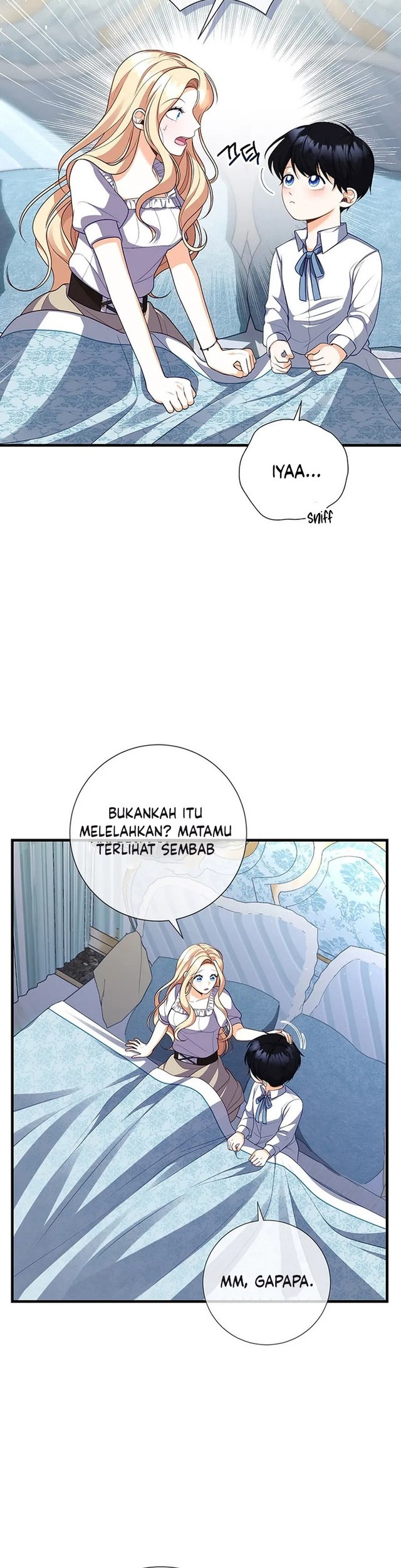 Manhwa I Became the Mother of the Supporting Male Lead's Son Chapter 4 gambar nomor 2