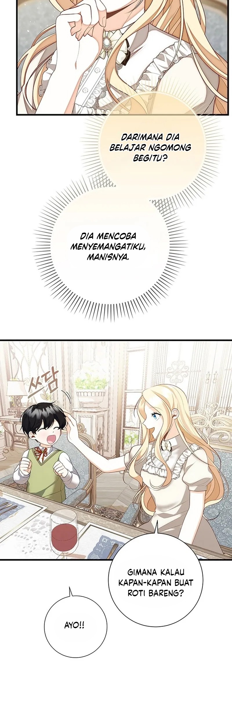 I Became the Mother of the Supporting Male Lead's Son Chapter 6 Gambar 37