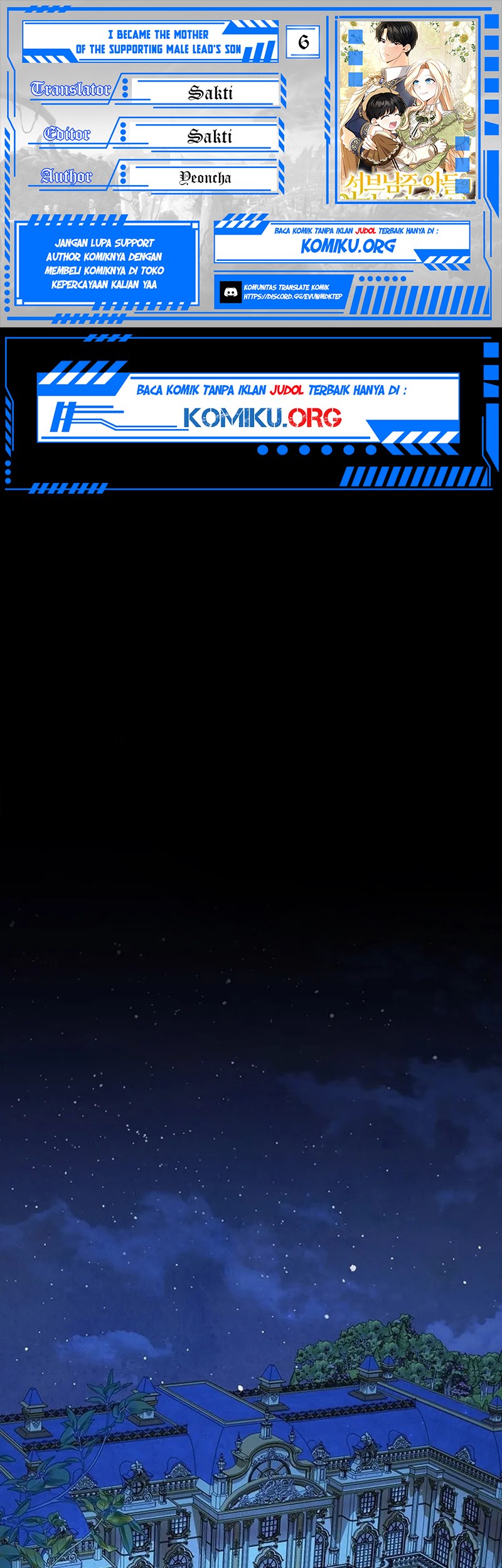 Komik I Became the Mother of the Supporting Male Lead's Son Chapter 6 gambar nomor 1