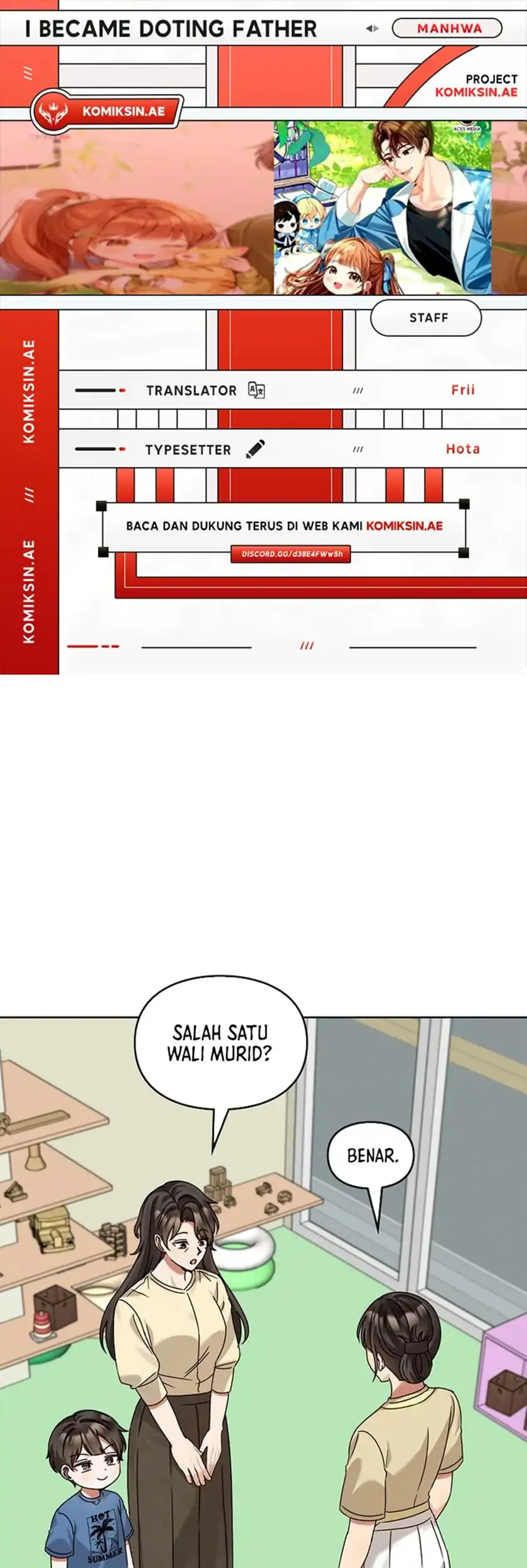 Komik I Become a Fool When It Comes to My Daughter Chapter 204 gambar nomor 1