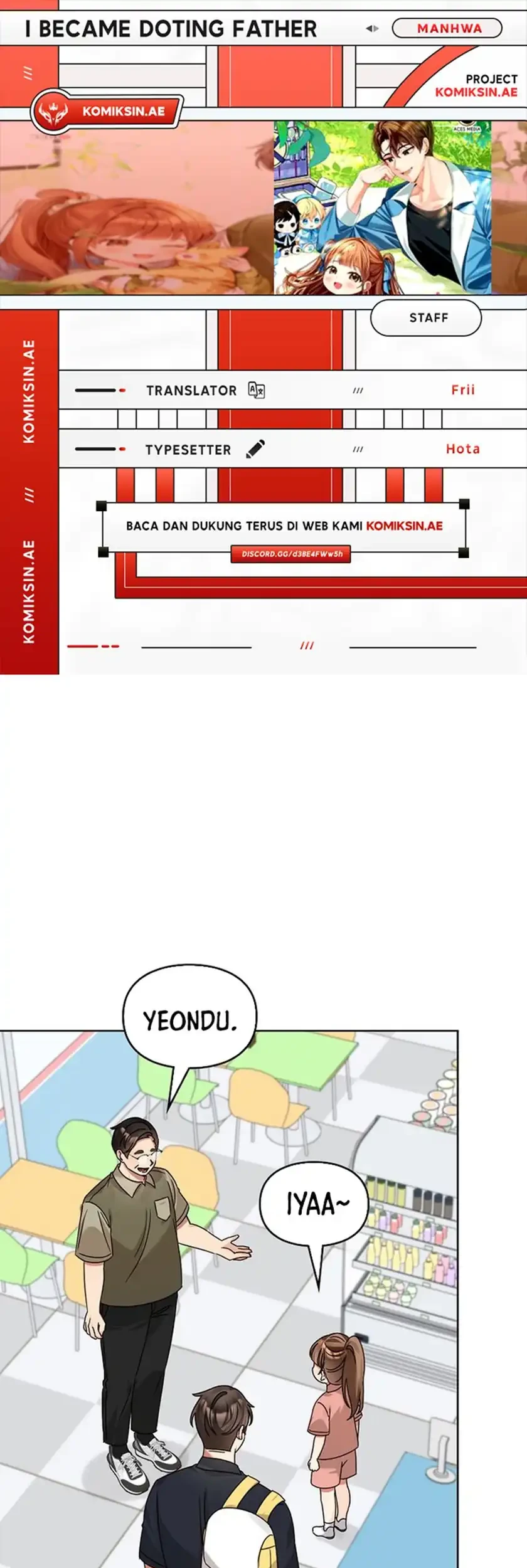 Komik I Become a Fool When It Comes to My Daughter Chapter 206 gambar nomor 1