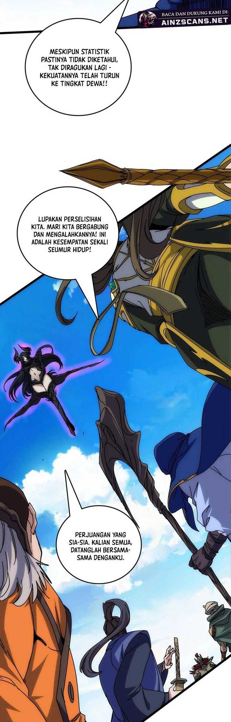 I Become Invincible Black Dragon Boss At The Start Chapter 57 Gambar 44