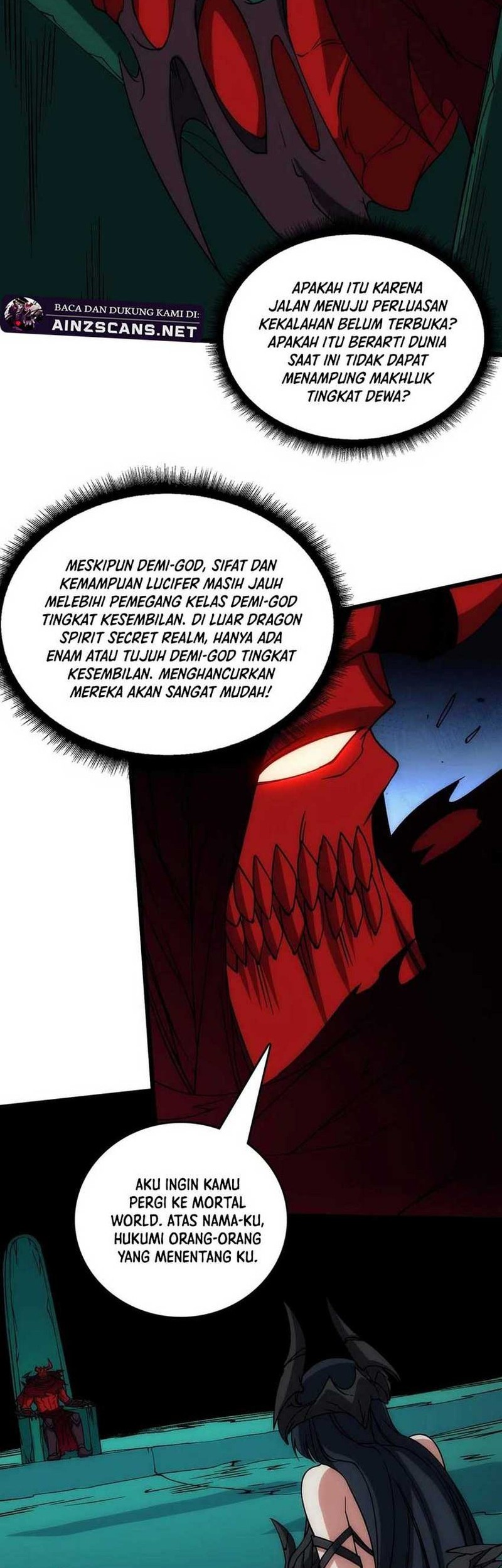 I Become Invincible Black Dragon Boss At The Start Chapter 57 Gambar 25