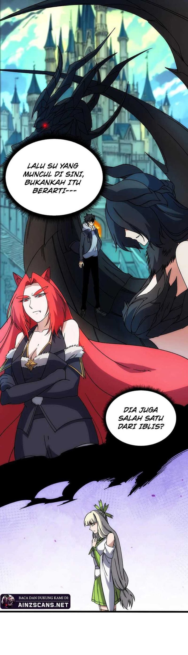 I Become Invincible Black Dragon Boss At The Start Chapter 65 Gambar 8